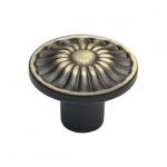 Mobile Linea Cali pomo de cristal de diamante OZ Swarowski® de oro puro