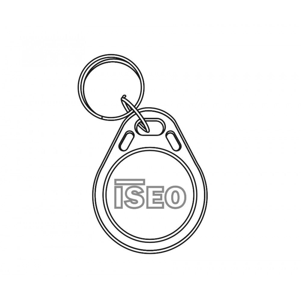 Llavero Mando usuario transpondedor electrónico Mifare para Cilindro Iseo Libra