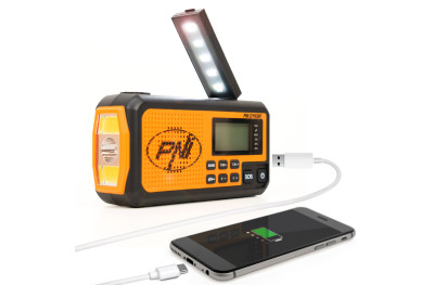 Banco de Energía Solar con Dinamo de Emergencia 4000 mAh
