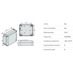Receptor Externo con Teclado Numérico BFT KIT Q.BO TOUCH + CLONIX 2E