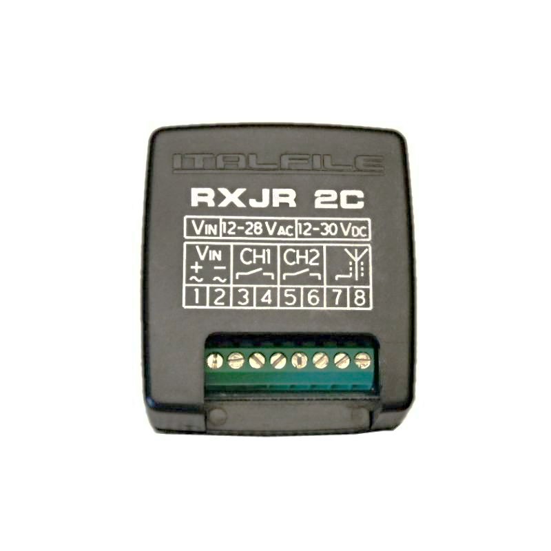 Receptor Radio Rolling Code RXJR Italfile 433.92 Mhz