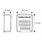 Receptor Radio Rolling Code RXJR Italfile 433.92 Mhz