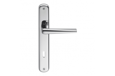 Manija de la puerta de los robots de bronce en roseta Ideal para un hogar moderno de estilo vintage por Colombo Design