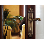 Rococò Manija en la Placa para Puerta Linea Calì Vintage