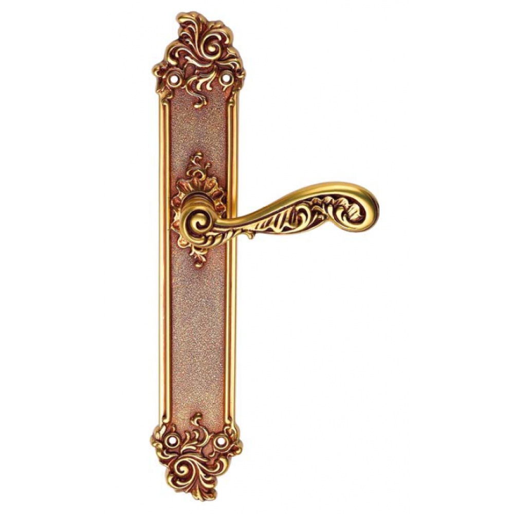 Rococò Manija en la Placa para Puerta Linea Calì Vintage