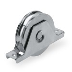 Rueda con Soporte Interno para Puerta Corredera Adem