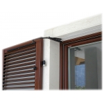 S TEL puerta doble 115-150cm 230Vac claroscuro en Shutters brazo oscilante