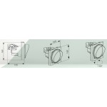 Semáforo Led Cuerpo de Nylon para Control de Acceso