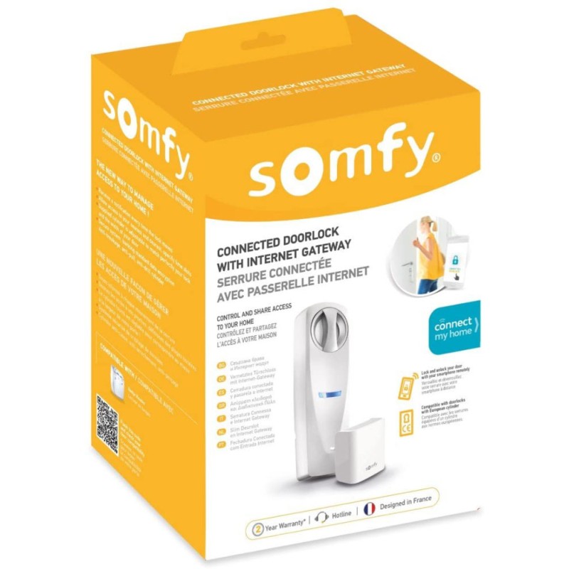 Cerradura Conectada Somfy y Internet Gateway