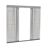 Sincropliss Effezeta Mosquitera Plisada Puerta Doble Apertura Sincronizada