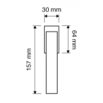 Sintesi Mesh Manija DK Dry Keep para Ventana Linea Calì Crystal