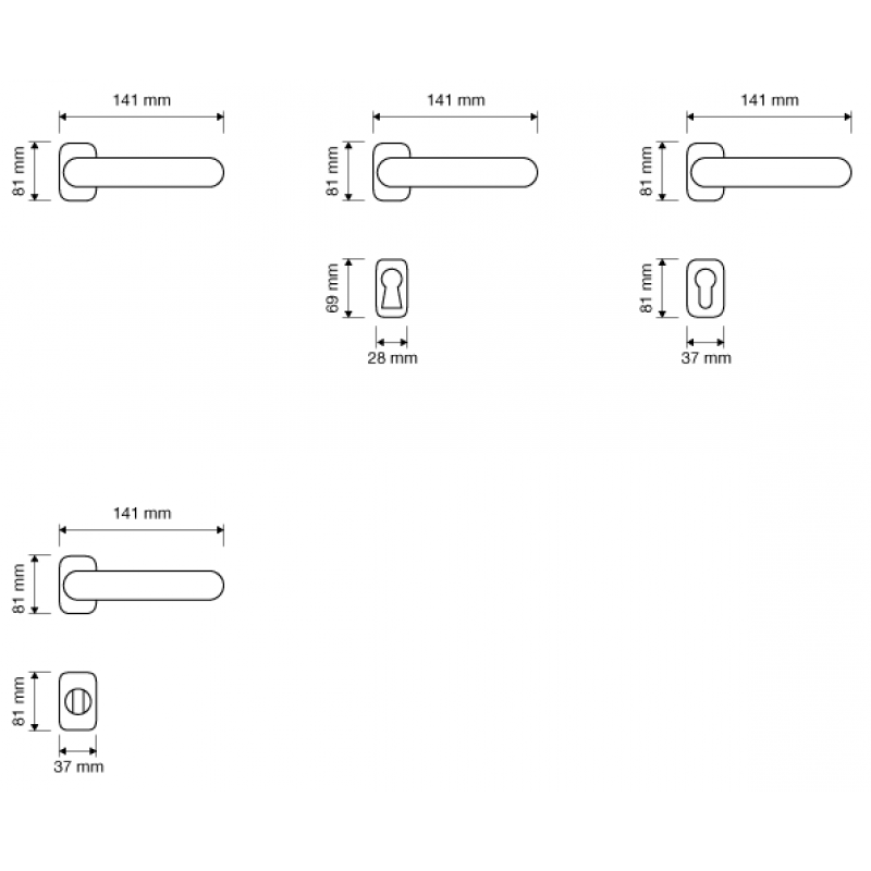 Sissi Oro Francés Manija de Puerta en Rosette Linea Calì Vintage