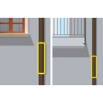 Bolardo de Grimpo del componente de la Anti-intrusión de la barrera con las extremidades para los balcones y las paredes de Cornices