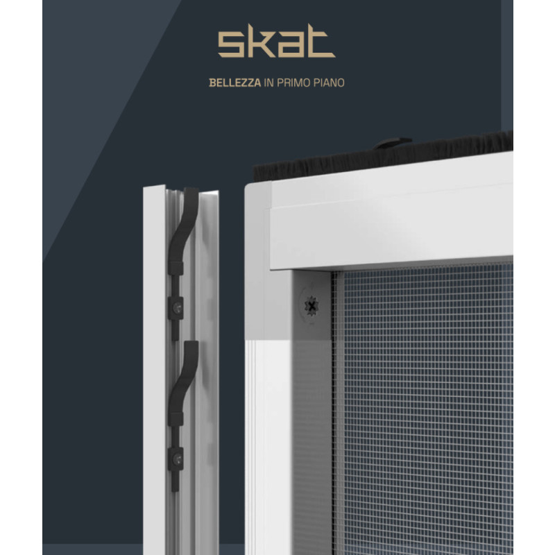 SKAT PRIMED Mosquitera Enrollable Vertical Compacta y Tecnológica