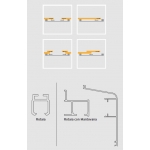 Slide 80 230Vac Chiaroscuro Automático para Persianas Max 160Kg