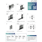 Smart Primed Mosquitera Plisada de Aluminio con Deslizamiento Lateral