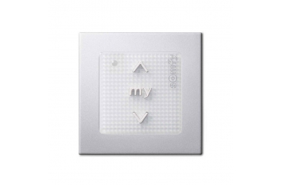 Smoove Silver Somfy Control de Pared Inalámbrico 1 Canal de Radio RTS
