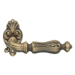 Soleil Bronce Mate Manija de Puerta en Rosette Linea Calì Vintage