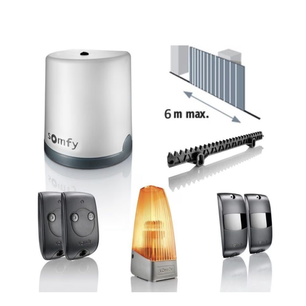 SOMFY FREEVIA 400 Kit Motor para Puertas Correderas con Accesorios