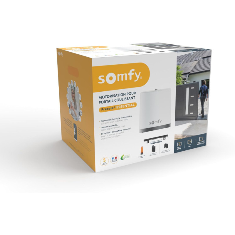 SOMFY FREEVIA 400 Kit Motor para Puertas Correderas con Accesorios