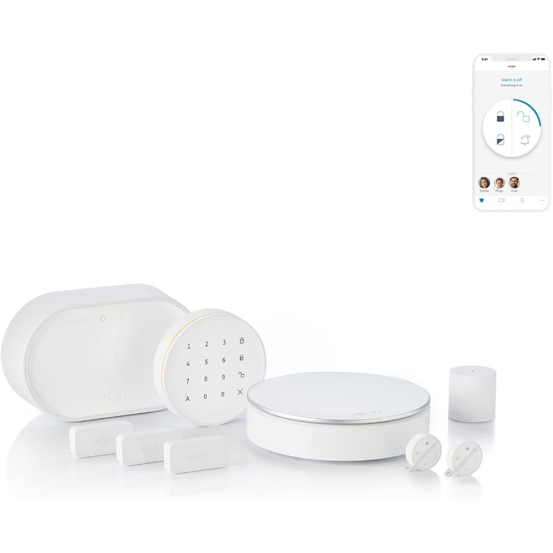 Somfy Home Alarm Advanced Sistema Alarma Antirrobo Conectada