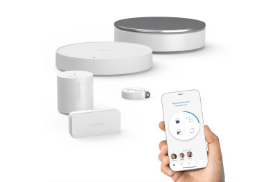 Somfy Protect Home Alarm Starter Pack antirrobo para áreas pequeñas