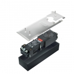 Speedy M25 cierrapuertas de suelo Exteriores Interiores tamaños SpeedyByCasma Variable