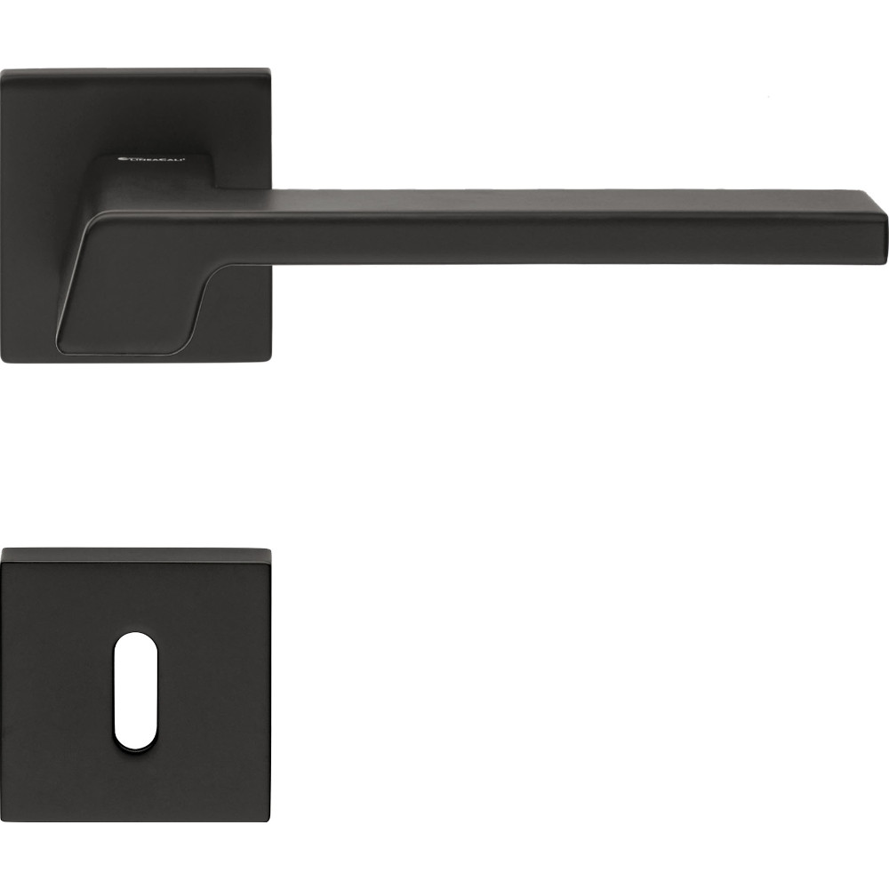 Stream Zincral Linea Calì Manilla de Puerta con Roseta Rebajada