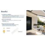 Sunteis io Somfy Sensor Sol y Temperatura para Toldos y Persianas