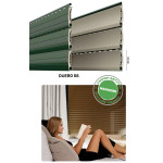 Persiana Duero 55 Persiana Enrollable Bajo Consumo PVC y Aluminio