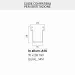 Contraventana de PVC con Mosquitera ZanzarTap 40 Contraventana enrollable contra Mosquitos