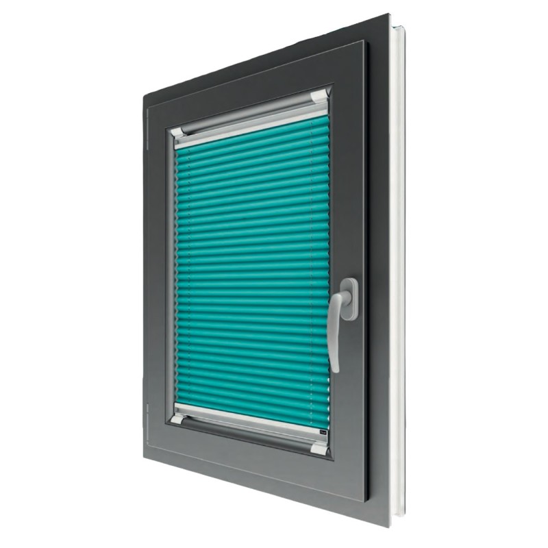 Cortina de Vidrio Plisado Plicell Centanni Práctica e Innovadora