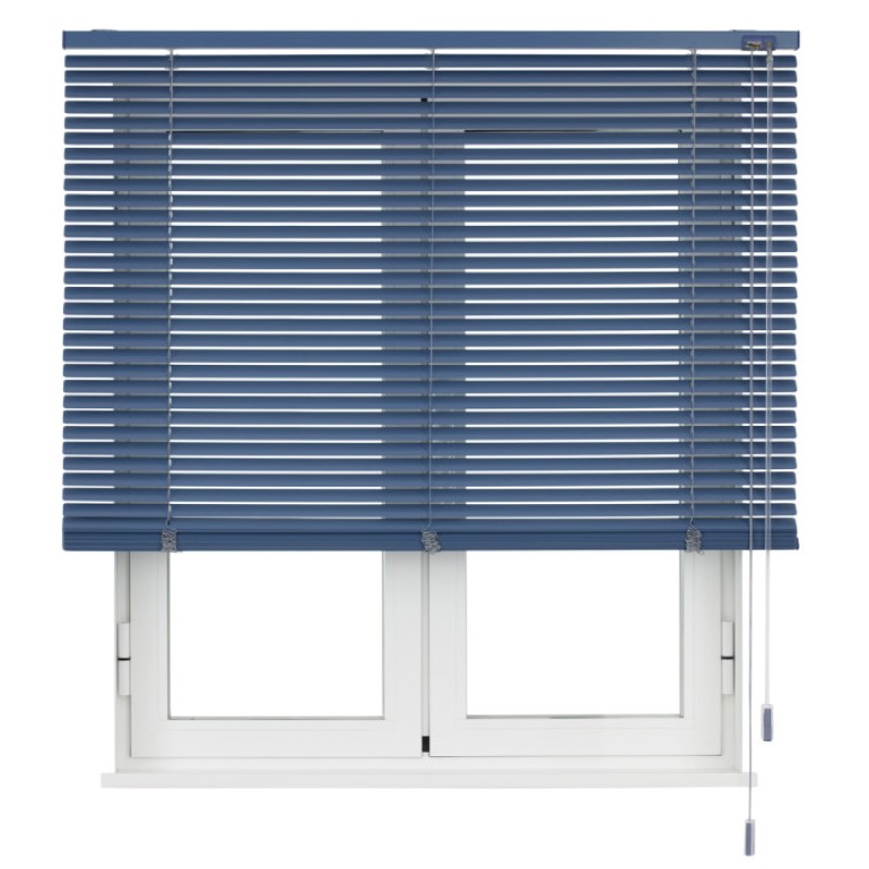 Veneciana Lamas Aluminio 25mm Azul Medidas a Elección