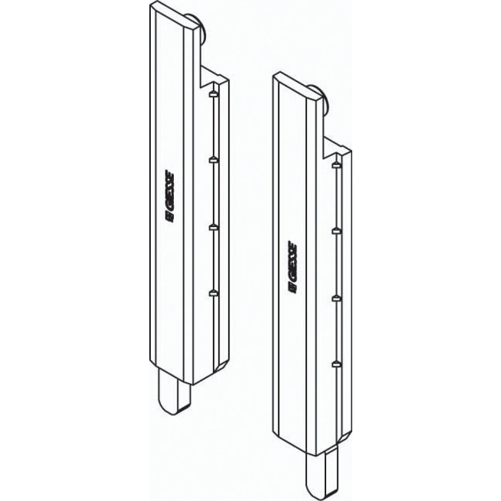 Terminales Subastas Giesse Serie R40 Nylon Negro Pareja