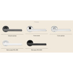 Touch Zincral Linea Calì Manija de Puerta Aparentemente Suspendida