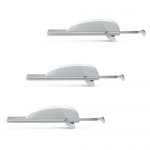 Triple Actuador Airwin A65 3W-Net 230V de Husillo L=2500<3750 Comunello Mowin