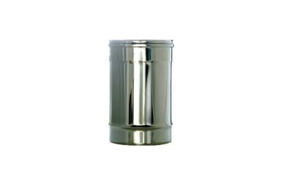 Tubo para Campana Acero Inox Canal Recto 0,3 m