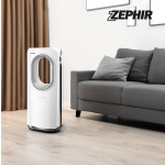 Ventilador de Torre Sin Aspas Zephir PH88BL Blanco con Control Remoto