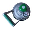 Ventosa Vidrio con Vacuómetro para Cristaleros Ø200mm Ariston