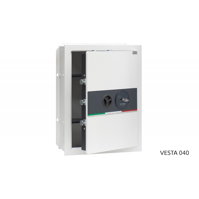 Vesta Wall Safe Bordogna también disponible con Code Lock