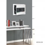 Vesta Wall Safe Bordogna también disponible con Code Lock