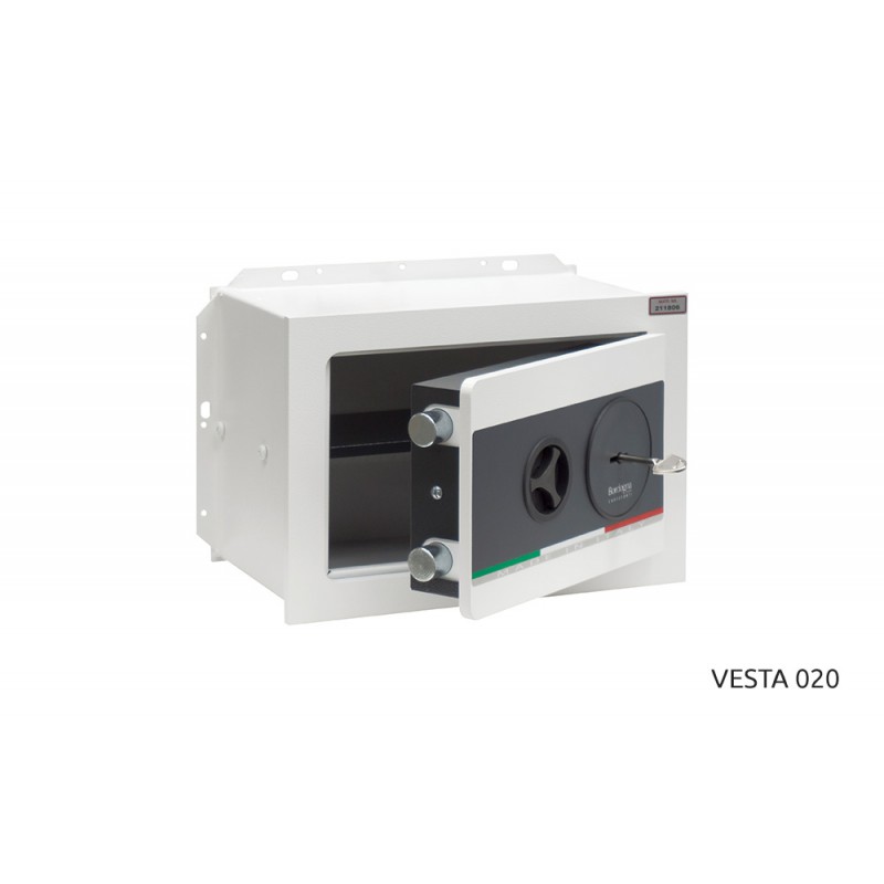 Vesta Wall Safe Bordogna también disponible con Code Lock