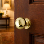 Victoria Arieni 101/C Pomo para Puerta Ø50 mm Latón Roseta Atornillable