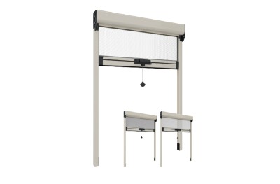 Mosquitera Vertical Antiinsectos Officine Rami con Guías Zip 50