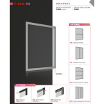 Mosquitera Fija PRIMED con Panel fijo para Ventana FISSA 90
