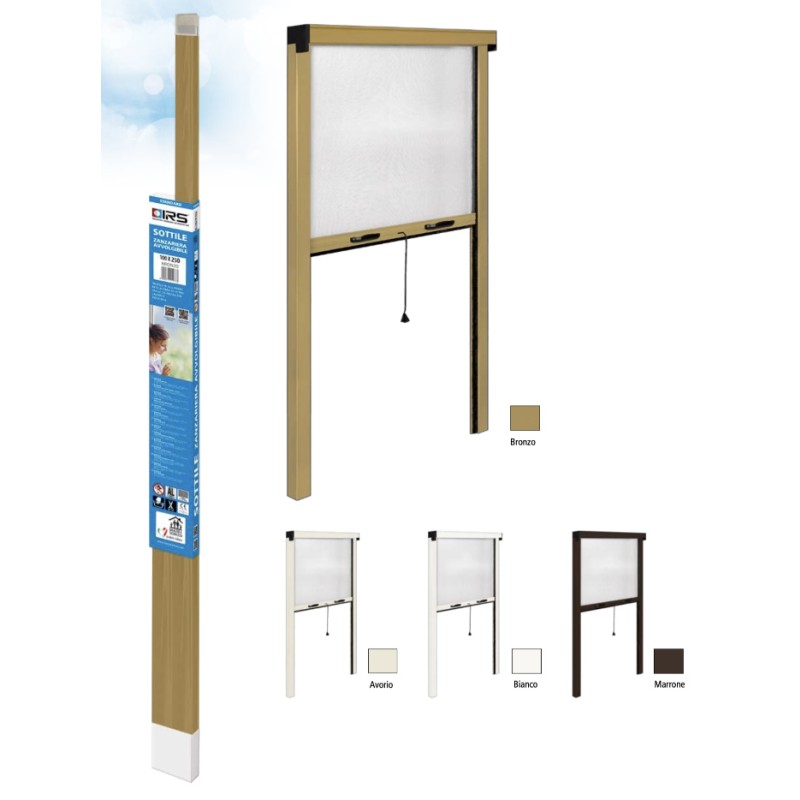Mosquitera para Puerta DIY Vertical Reducible IRS