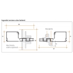 Mosquitera Bettio Flash 2 Imán Volar con 31 Guía del parabrisas lateral