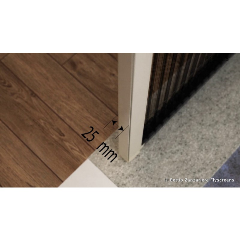 Mosquitera Bettio Picoplis 1 Desplazamiento lateral con bisagras Sin Barreras 25