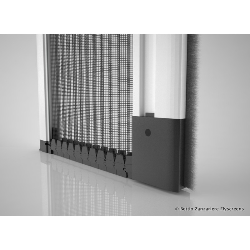 Mosquitera Bettio Picoplis 1 Desplazamiento lateral con bisagras Sin Barreras 25