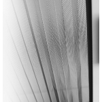 Mosquitera Effe Pleat22L abertura lateral plisado de red para espacios pequeños
